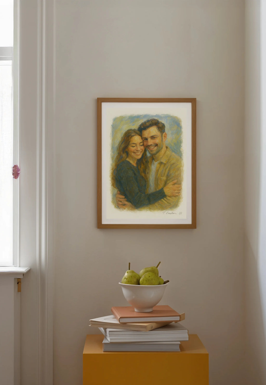 Soft impressionist artwork