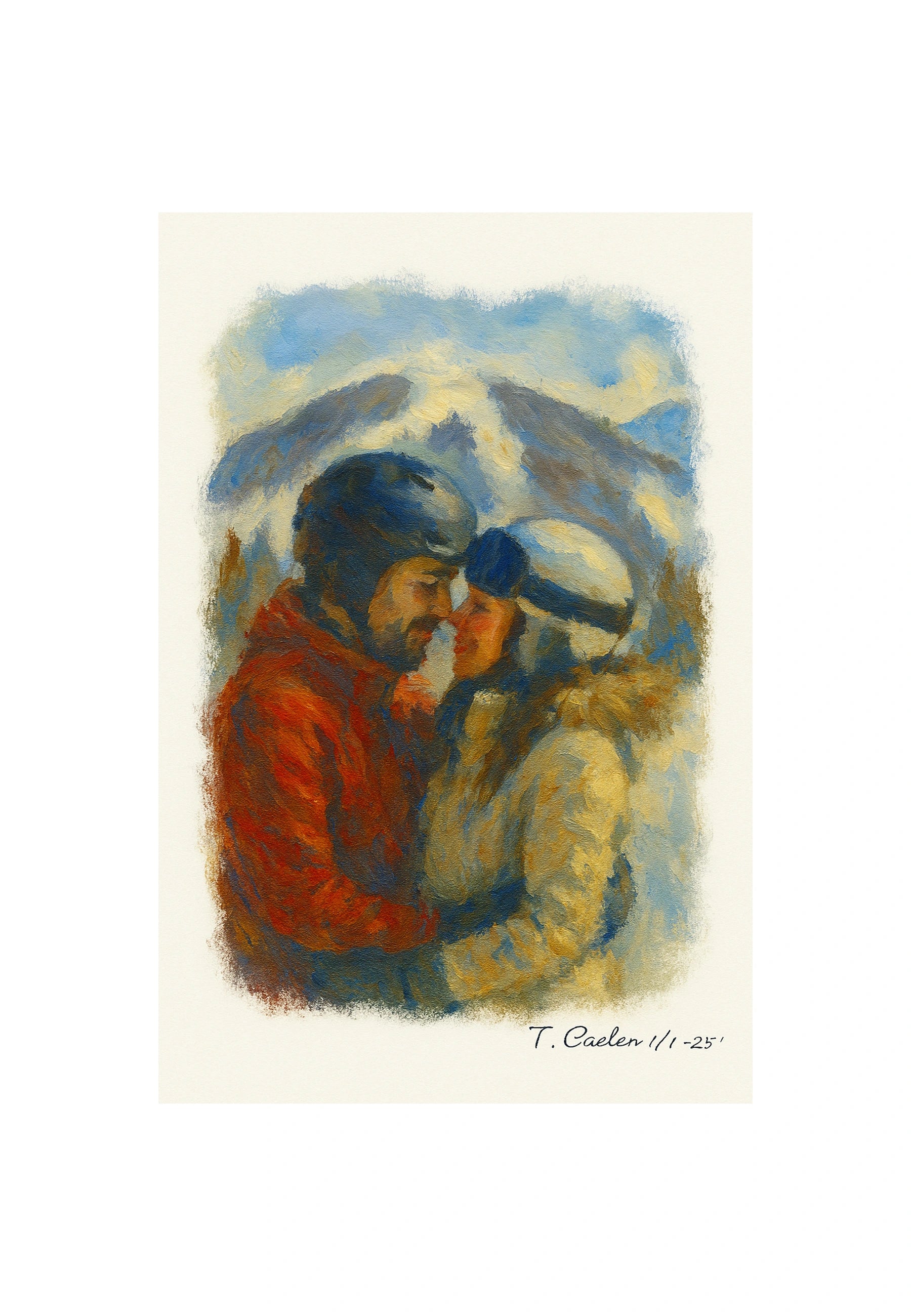 Soft impressionist artwork
