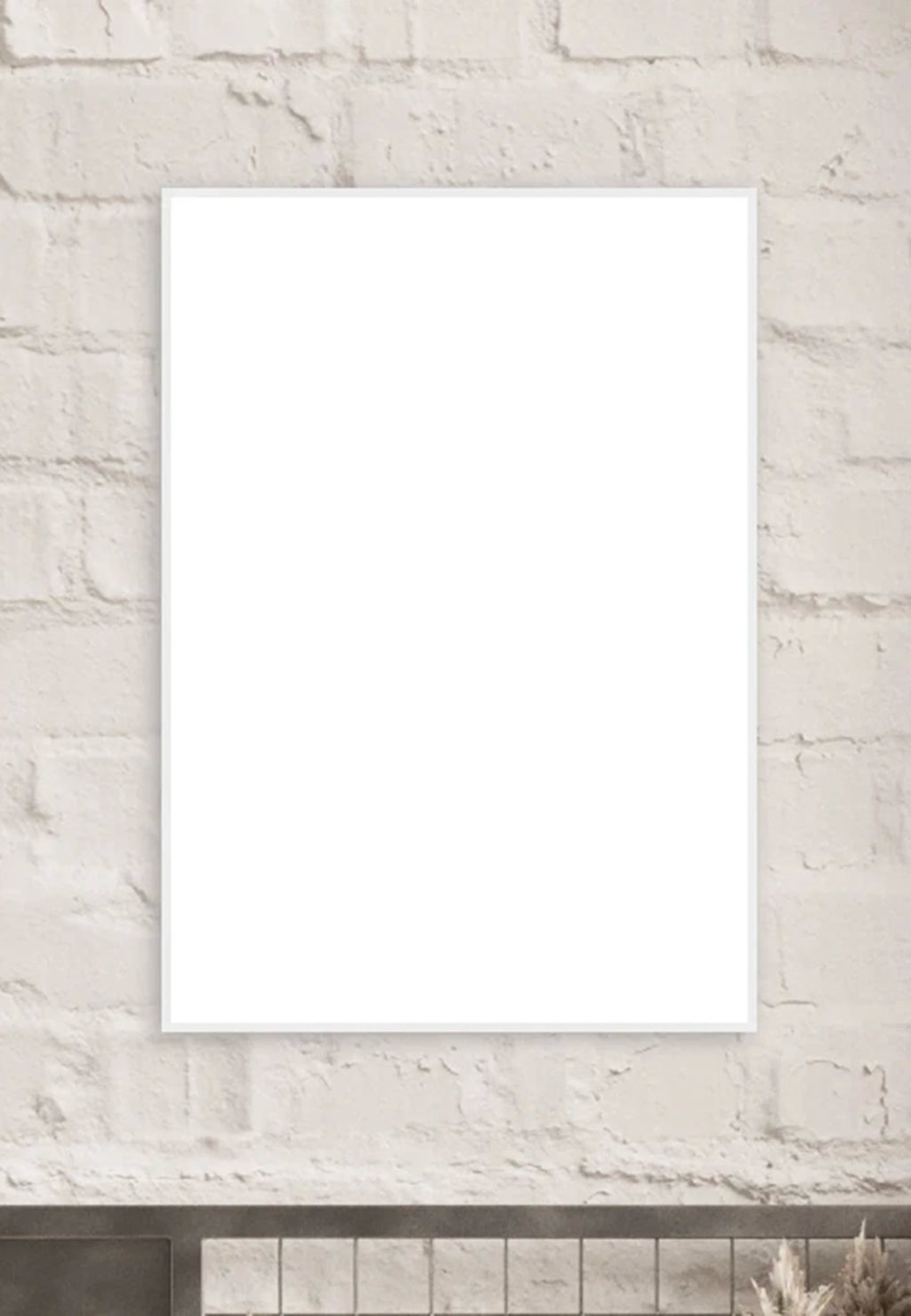 Wooden Frame - White